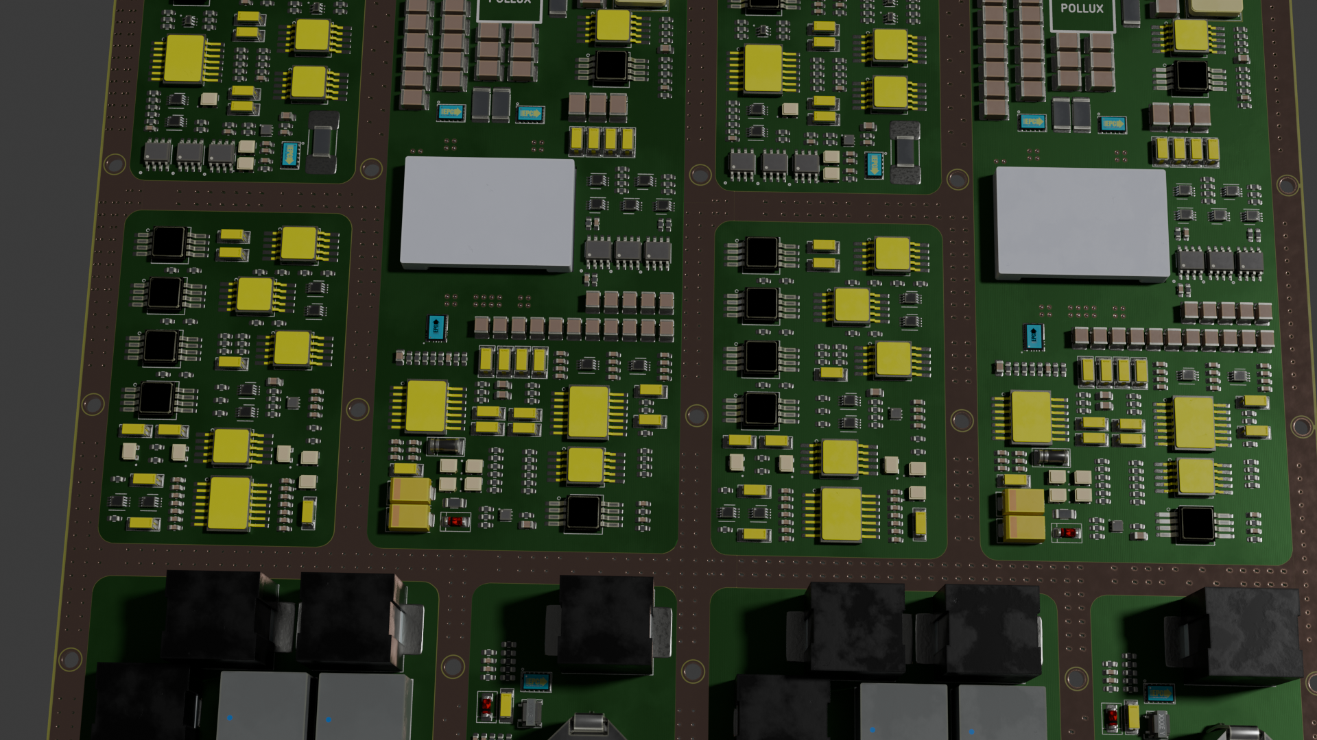 High-power converter PCB
